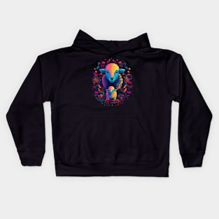 Sheep Mothers Day Kids Hoodie